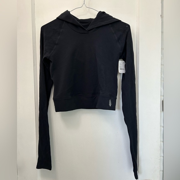 NWT Free People Movement lucky layer crop sweater - Picture 4 of 6